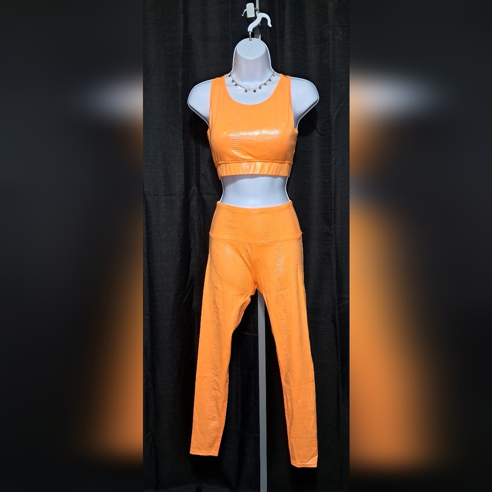 Orange Activewear Set